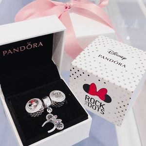 Pandora Disney Minnie Mouse Rock The Dots Gift Set